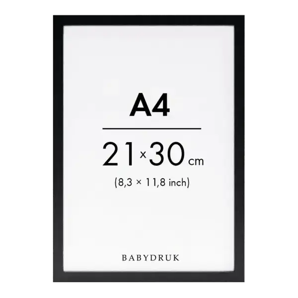 Black frame a4