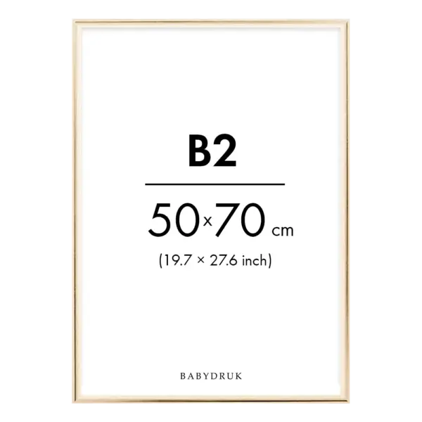 Gold frame b2
